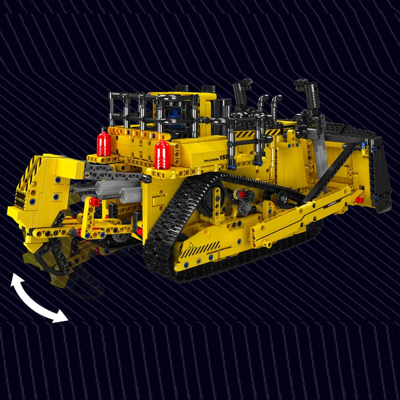 Technical Truck Building Block Remote Control D11 Bulldozer Model Assembly Brick Toys